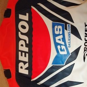 Rocket Motorcycle Racing Jacket - Leather